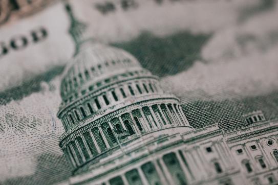 The Capitol Building on the back of a $50 bill